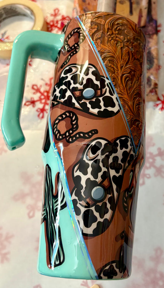 30 oz modern curve stainless steel tumbler